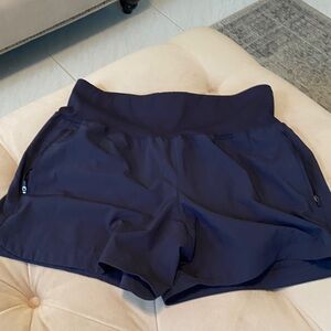 Avalanche Women's Dark Blue Athletic Shorts